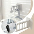 thumbnail image 2 of Multi Functional Folding Sticky Hook Seamless Sticker Plastic Hanger Hook Wall Mounted Clothes Storage Hanger, 2 of 5