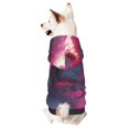 thumbnail image 1 of Fotbe Astronaut Riding Fiery Horse Sudadera con Estampado para Perros Pequeños – Suéter con Capucha para Mascotas, Tela Suave de Forro Polar con Bolsillo-Large, 1 of 7