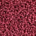 thumbnail image 2 of Miyuki Delica Seed Beads – Size 11/0 (1.6 mm), DB2353, Duracoat Opaque Raspberry, 7.2 g, Approx. 1440 Beads, 2 of 7