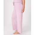 thumbnail image 3 of Bali Breathe Sleepwear Wide Leg Pants Purple Mauve XL Women's, 3 of 5