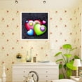 thumbnail image 3 of Colorido De La Flor 5D Diamond Pintura Bordado DIY Paint-By-Diamond Kit Decoración De La Pared Del Hogar 12 X 12 Pulgadas Macarena Pintura diamante bricolaje, 3 of 8