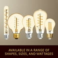 thumbnail image 5 of GE Vintage Style Night Light Plug-In Fixture, Decorative Farmhouse Style, Warm Candlelight, Automatic On/Off Light Sensor, Step Dimming, Energy Efficient LED (1 Pack), 5 of 9