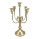 thumbnail image 3 of Candelabro de metal de 5 brazos, soporte de pilar, adorno decorativo de regalo para Oro, 3 of 8