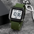 thumbnail image 4 of Reloj deportivo digital para hombre Temporizador de cuenta regresiva 50M Impermeable Dual Time LED Back Light, 4 of 8