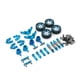 thumbnail image 4 of 1:28 de actualización Amortiguador Reemplazar bricolaje para 284131 K979 K989 Crawler , Blue Yotijar Partes de actualización de coches RC, 4 of 5