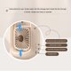 thumbnail image 4 of Ventilador Usb Mini Nuevo Spray Hidratante Mini Escritorio Enfriador Oficina Spray de Humidificación Usb Ventilo Fuerte Ventilador Enfriador de Agua, 4 of 5