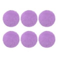 thumbnail image 1 of Pom Poms de Piel Sintética Uxcell para Sombreros, 6 Piezas de Bolas de Piel Suave y Esponjosa con Asa Elástica para Llaveros, Tejer Sombreros, DIY Bufandas, Guantes, Bolsas, Navidad, Púrpura Claro, 1 of 6