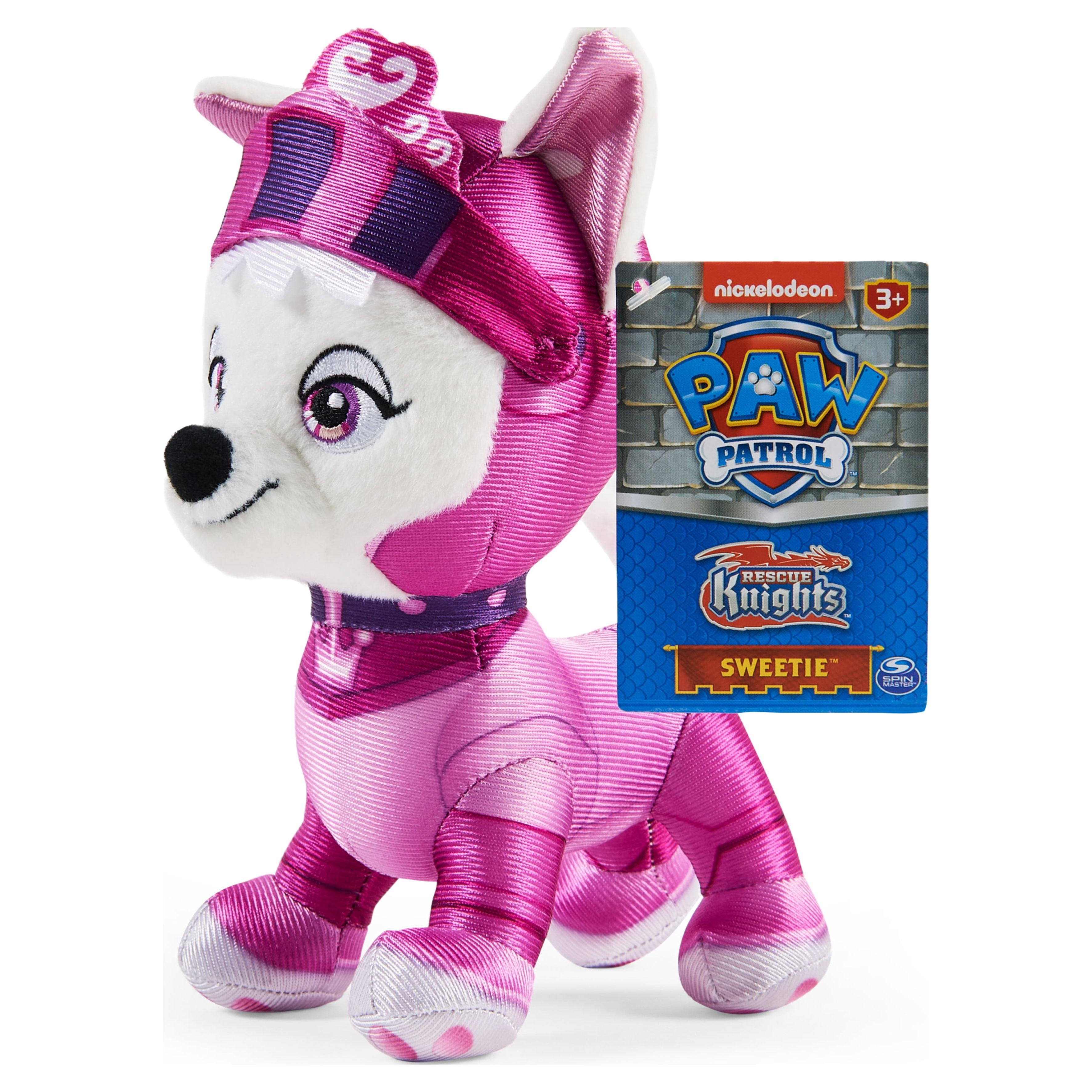 PAW Patrol: Rescue Knights - Sweetie Plush Toy, 8-Inches Tall