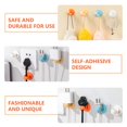 thumbnail image 5 of Juego de 8 ganchos de pared adhesivos con enchufe., 5 of 5
