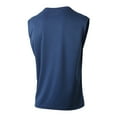 thumbnail image 7 of yillto Mens Tank Tops Workout Running Gym Shirts Sleeveless Round Neck Loose Summer Athletic Tshirts, 7 of 7