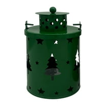 Christmas Snow Globe Lantern, Christmas Village Church Scene Lighted Snow Globes Musical with Swirling Glitter, Battery Powered Christmas Decorations Indoor for Home