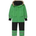 thumbnail image 5 of XQYLOS Boys Snowsuit Thermal Ski Overall Winter Warm Windproof Snow Bi𝖻s with Removable Hood Waterprof Softshell Mud Suit Outdoor Play Gear, 5 of 6