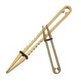 thumbnail image 6 of High Quality Maintenance Tool Professional Tweezers Camping Outdoor Pick Up Clamping EDC Multipurpose Gadget TC4 Clip Titanium Tweezer BRONZE 45MM, 6 of 8