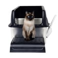 thumbnail image 4 of Arenero para gatos Hypermark Cat Bath acero inoxidable 20 Litros, 4 of 7