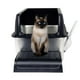 thumbnail image 4 of Arenero para gatos Hypermark Cat Bath acero inoxidable 20 Litros, 4 of 7