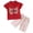 Z1-Red, variant on Little Girls Boys Kids Piece Chinese Style Dish Buckle Tang Suit Outfits Set Clothes (Blue, 4-5 Years)