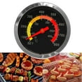 thumbnail image 2 of HLONK Thermomètre de Fumoir de Barbecue/gril en Acier Inoxydable, Jauge de Température 10-400 °C, 2 of 10