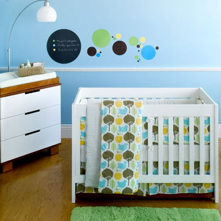 Apple Tree 4 Piece Crib Bedding