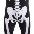 thumbnail image 5 of Joyfy Skeleton Costume for Adults, Skeleton Bone Bodysuit Halloween Costumes for Men with Skeleton Hood Mask, Halloween Party Fancy Dress-up, 5 of 8