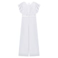 thumbnail image 4 of Alvivi Kids Girl's Sleeveless Summer Jumpsuit Romper Long Pants 6-14, 4 of 5