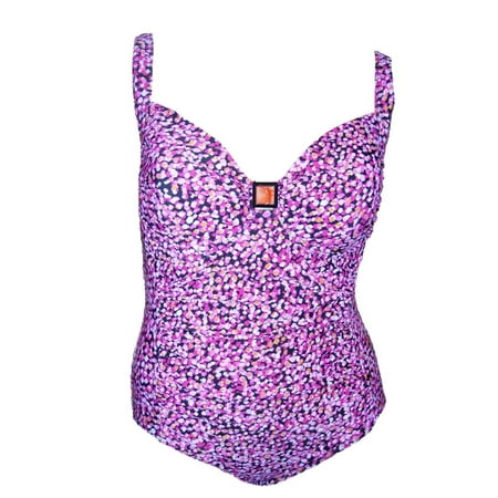 Christina Womens 1 Piece D Cup Swimsuit Pixel (Best D Cup Swimwear)