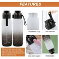 Air Up Water Bottle,Air Up Water Bottle with Flavor Pods,Flavored Water,Water Bottle with Straw