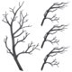 thumbnail image 1 of 4 Uds. De ramas artificiales de Navidad para decoración de ramas de asta, modelo de arreglo floral, accesorio, 1 of 6