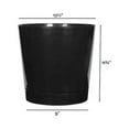 thumbnail image 5 of Root & Vessel Majestic Full Depth Cylinder Planter, Black, 12", 5 of 5
