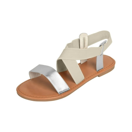 

Penkiiy Summer Ladies Sandals Casual Footwear Solid Color Women s Casual Sandals