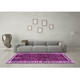 thumbnail image 3 of Ahgly Company Indoor Rectangle Persian Purple Traditional Area Rugs, 7' x 9', 3 of 4