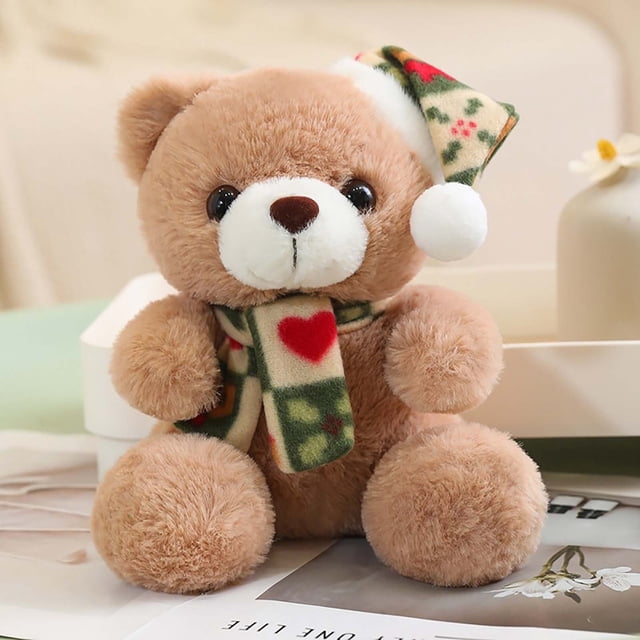 Decoraciones de Halloween, adornos de Halloween, regalos de Halloween, regalo de Navidad, bufanda, oso de peluche, sombrero de Navidad, oso de peluche, muñeca de tela, oso de peluche.