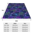 thumbnail image 3 of Balery Turtles Manta de Felpa Suave y Acogedora – Cobija de Franela Aterciopelada para Cama, Lavable y Cálida para Sofá, Mascotas, Transpirable-40"x30", 3 of 7