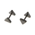 thumbnail image 2 of de joyería pendientes del tornillo del triángulo del acero inoxidable 316l unisex Hugo Pendientes, 2 of 10