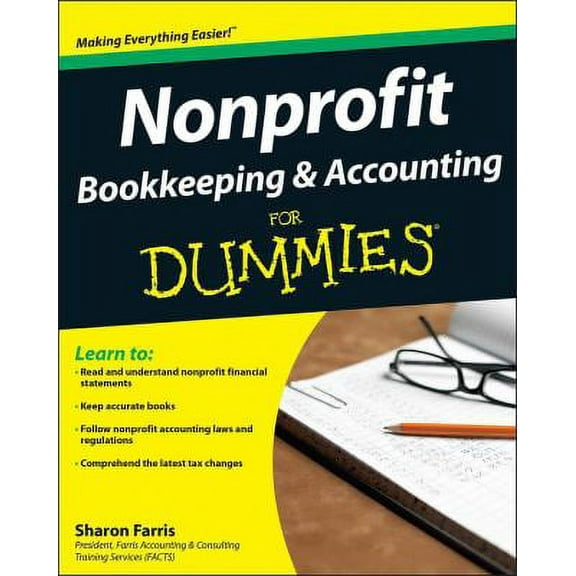 Pre-Owned Nonprofit Bookkeeping and Accounting for Dummies 9780470432365