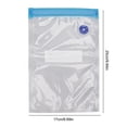 thumbnail image 6 of LAZIOEGR 10‑Pack Reusable Vacuum Food Storage Bags, 25x17 cm (9.84x6.69 in), Leak‑Proof PE, Air‑Removal, Eco‑Friendly, Ideal for Snacks & Fresh Produce, 6 of 11