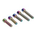 thumbnail image 3 of Tornillos de desviador Bling Bling 5 piezas M4 Aleación de titanio, 3 of 12