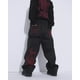 thumbnail image 4 of Pantalones vaqueros negros con estampado de esqueleto y2k retro americano, pierna recta suelta, marca de marea, pierna ancha, pantalones sueltos de calle alta, 4 of 5