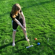Trademark Games Durable Complete 6 Player Croquet Set