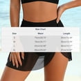 thumbnail image 4 of Gamivast Womens Swimwear Cover Ups High Waisted Mesh Sheer Swim Skirt with Side Dstring Ruched Coverup for Summer Beach Pool Party Resort Wear Outfits, 4 of 7