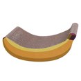 thumbnail image 1 of Rascador para gatos con forma de plátano, tablero reciclado duradero, 1 of 7