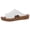 White Leather, variant on Bella Vita Womens Mae Italy  Leather Mules Slide Sandals White 6.5 Wide (C,D,W)