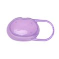 thumbnail image 3 of "Baby Infant Pacifier Box Holder Portable Dust Proof Newborn Travel Storage Case, Purple", 3 of 9