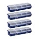 thumbnail image 4 of Organizador de tornillos de 4 piezas, organizador de almacenamiento con 4 compartimentos, separadores y estuches para tornillos. Azul, 4 of 8