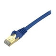 thumbnail image 4 of StarTech.com 20ft CAT6A Ethernet Cable, 10 Gigabit Shielded Snagless RJ45 100W PoE Patch Cord, CAT 6A 10GbE STP Network Cable w/Strain Relief, Blue, Fluke Tested/UL Certified Wiring/TIA - Category 6A - 26AWG (C6ASPAT20BL) - Patch cable - RJ-45 (M) to RJ-45 (M) - 20 ft - STP - CAT 6a - molded, snagless - blue - for P/N: SFP10GBTST, 4 of 4