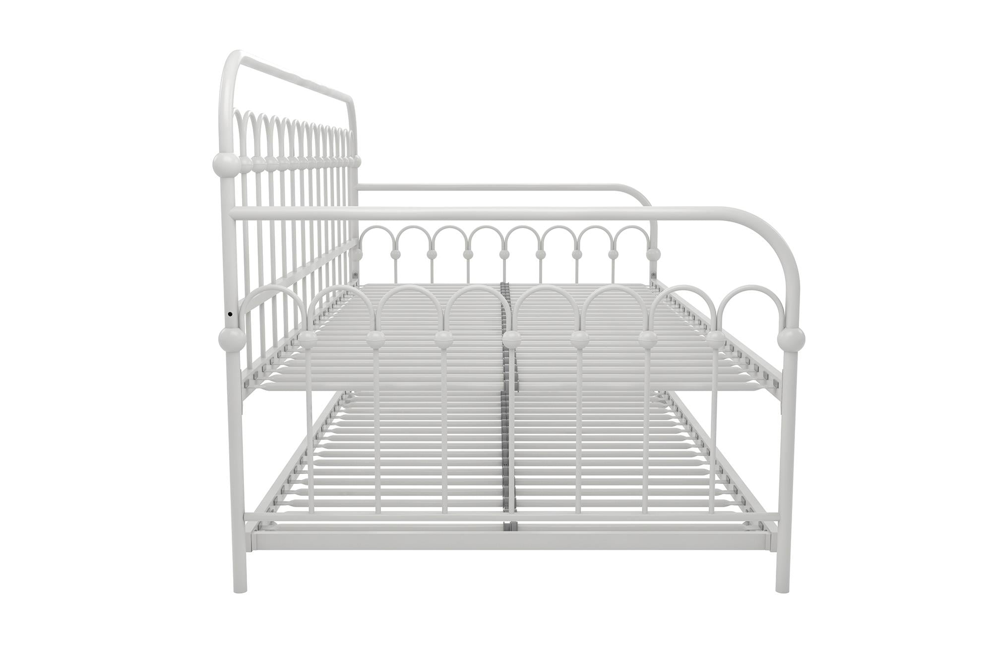 Bright pop metal twin daybed with trundle deals