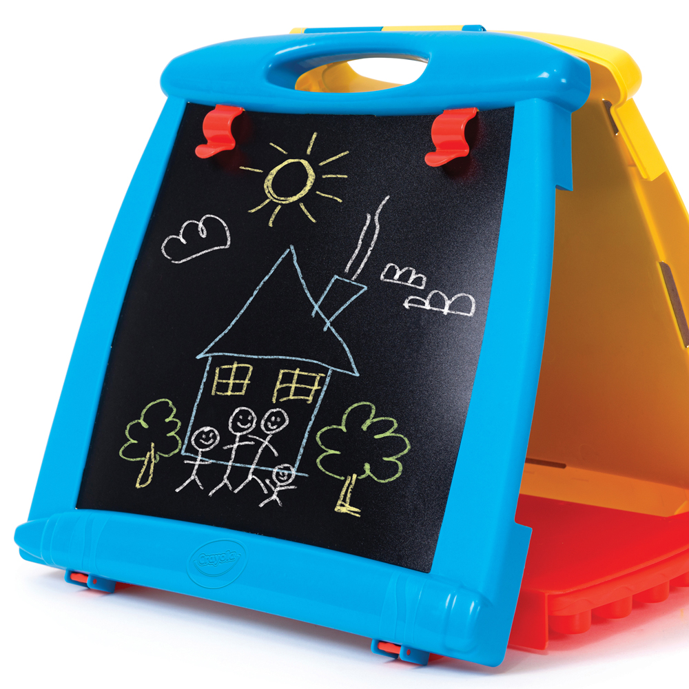 Crayola Art-to-Go 12.3"  Plastic Table Easel with Storage Trays - image 2 of 8