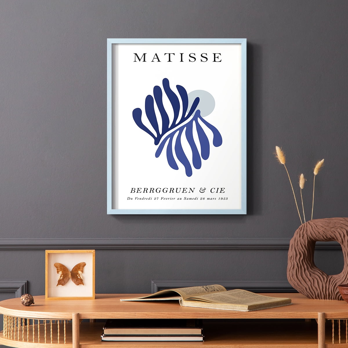 Matisse CCXCVI in Solid Wood 11 x 14 Framed Print