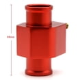 thumbnail image 5 of 2pcs , Racing Red Water Coolant Temperature Sensor Water Temp Gauge Adapter 1.25" 28MM 30MM 32MM 34MM 36MM 38MM 40MM, 5 of 5