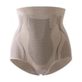thumbnail image 3 of HVOBTTY Women's Cotton High Waist Briefs Solid Color Underwear High Stretch Relaxed Breathable Panties, 3 of 5