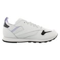 thumbnail image 2 of Reebok CL Leather Ree:dux GS Girls Shoes Size 5.5, Color: White/Wild Lilac/Pixel Pink, 2 of 5